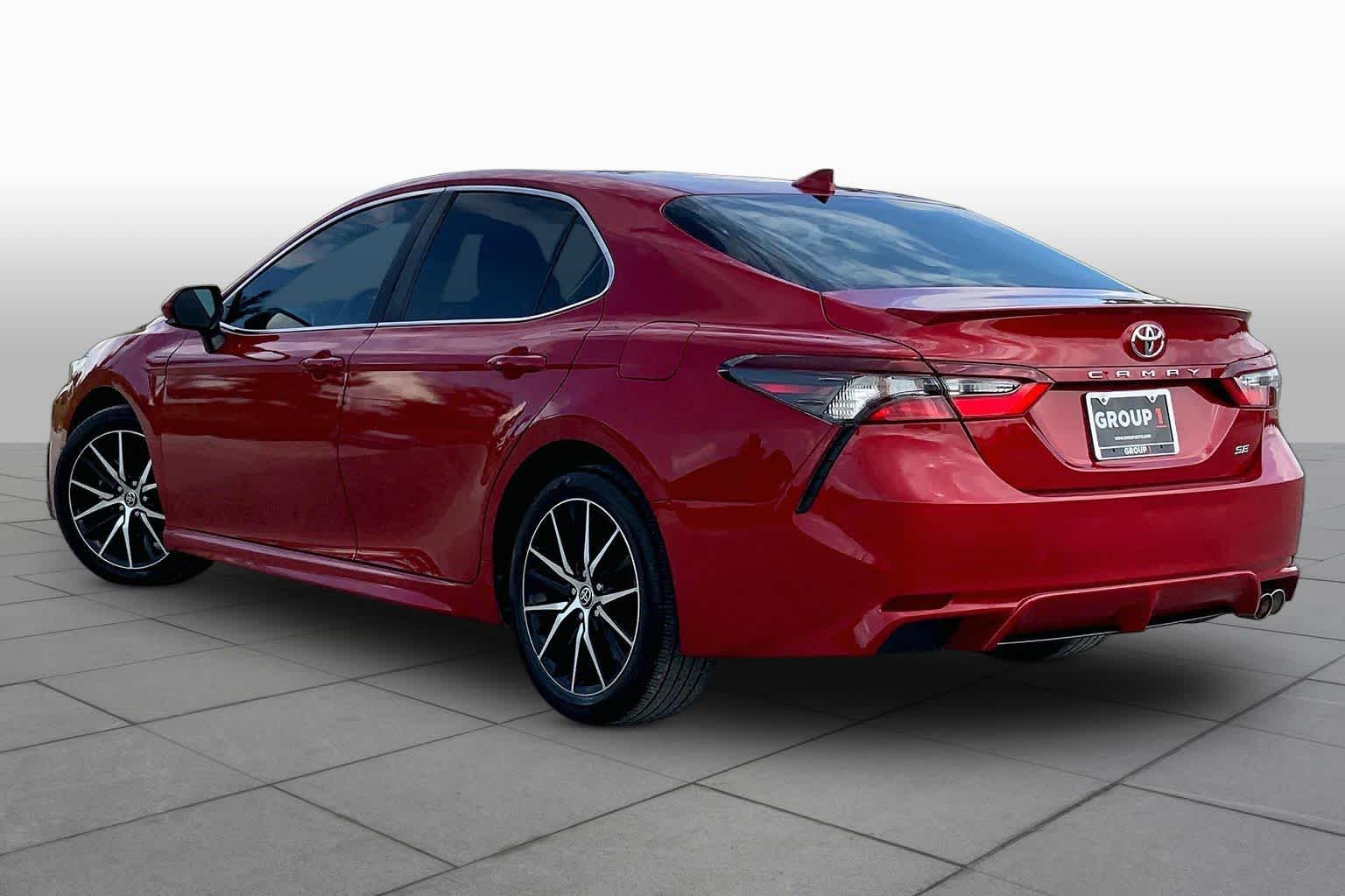 2023 Toyota Camry SE Supersonic Red at AutoNation USA Houston