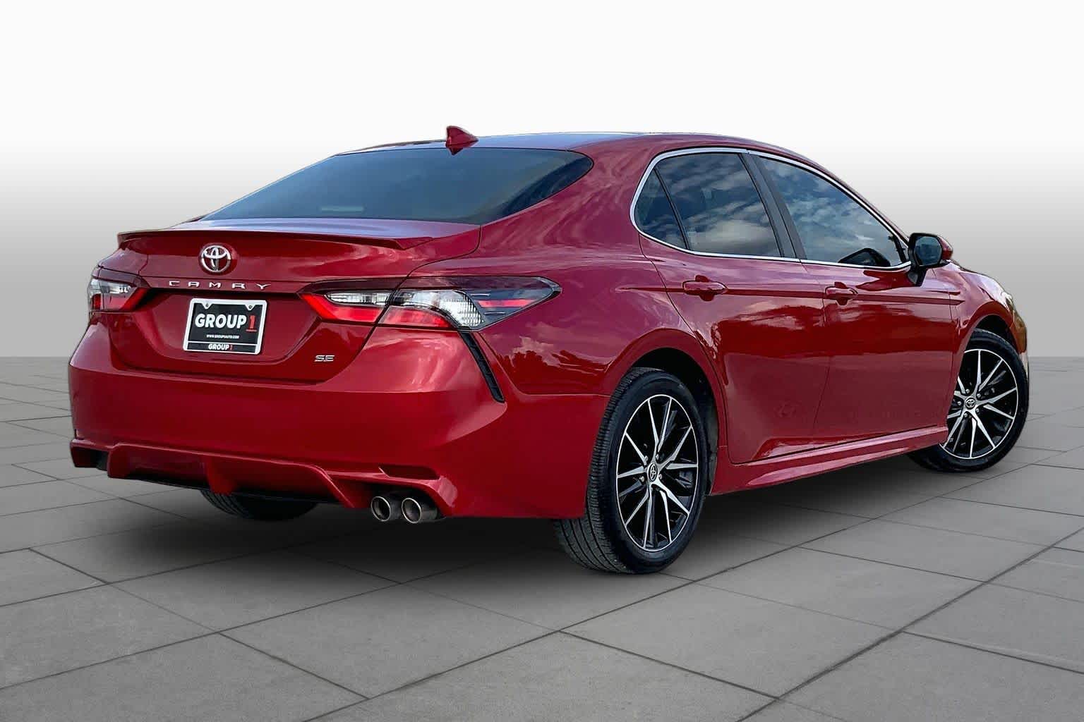 2023 Toyota Camry SE Supersonic Red at AutoNation USA Houston