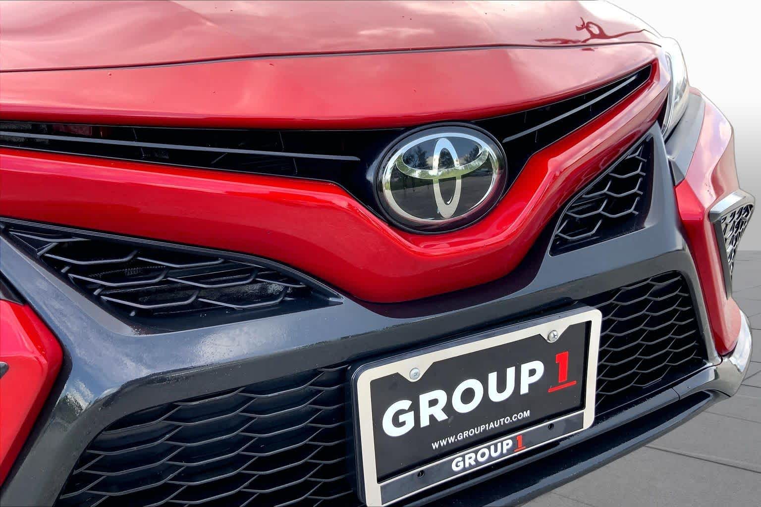 2023 Toyota Camry SE Supersonic Red at AutoNation USA Houston