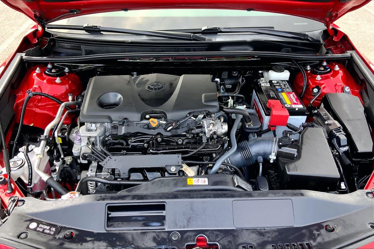 2023 Toyota Camry SE Supersonic Red at AutoNation USA Houston
