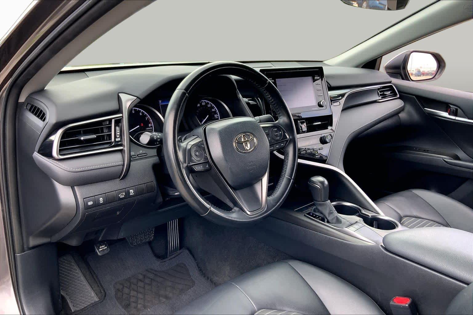 2023 Toyota Camry SE Predawn Gray Mica at Group 1 Toyota Southwest
