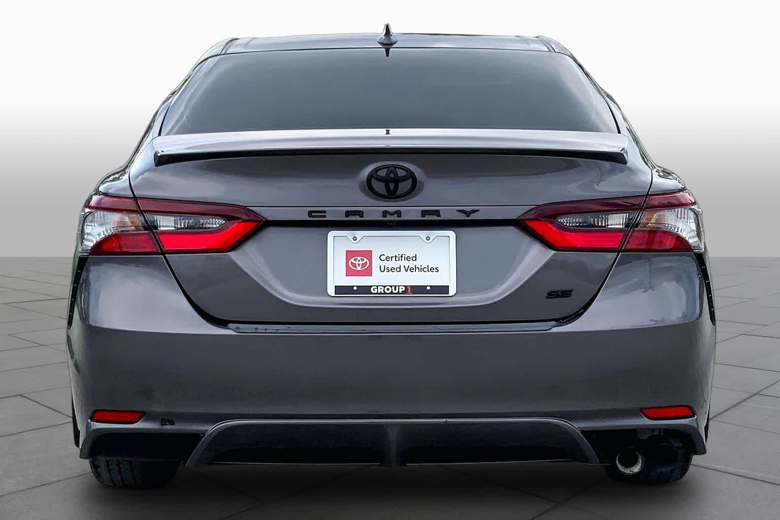 2023 Toyota Camry SE Predawn Gray Mica at Group 1 Toyota Southwest