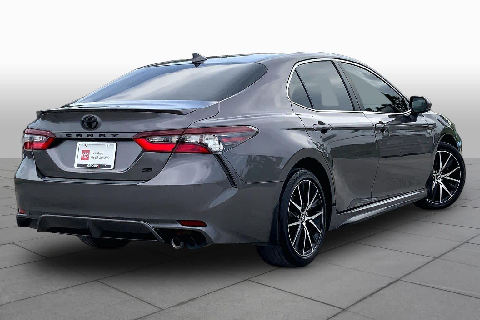 2023 Toyota Camry SE Predawn Gray Mica at Group 1 Toyota Southwest