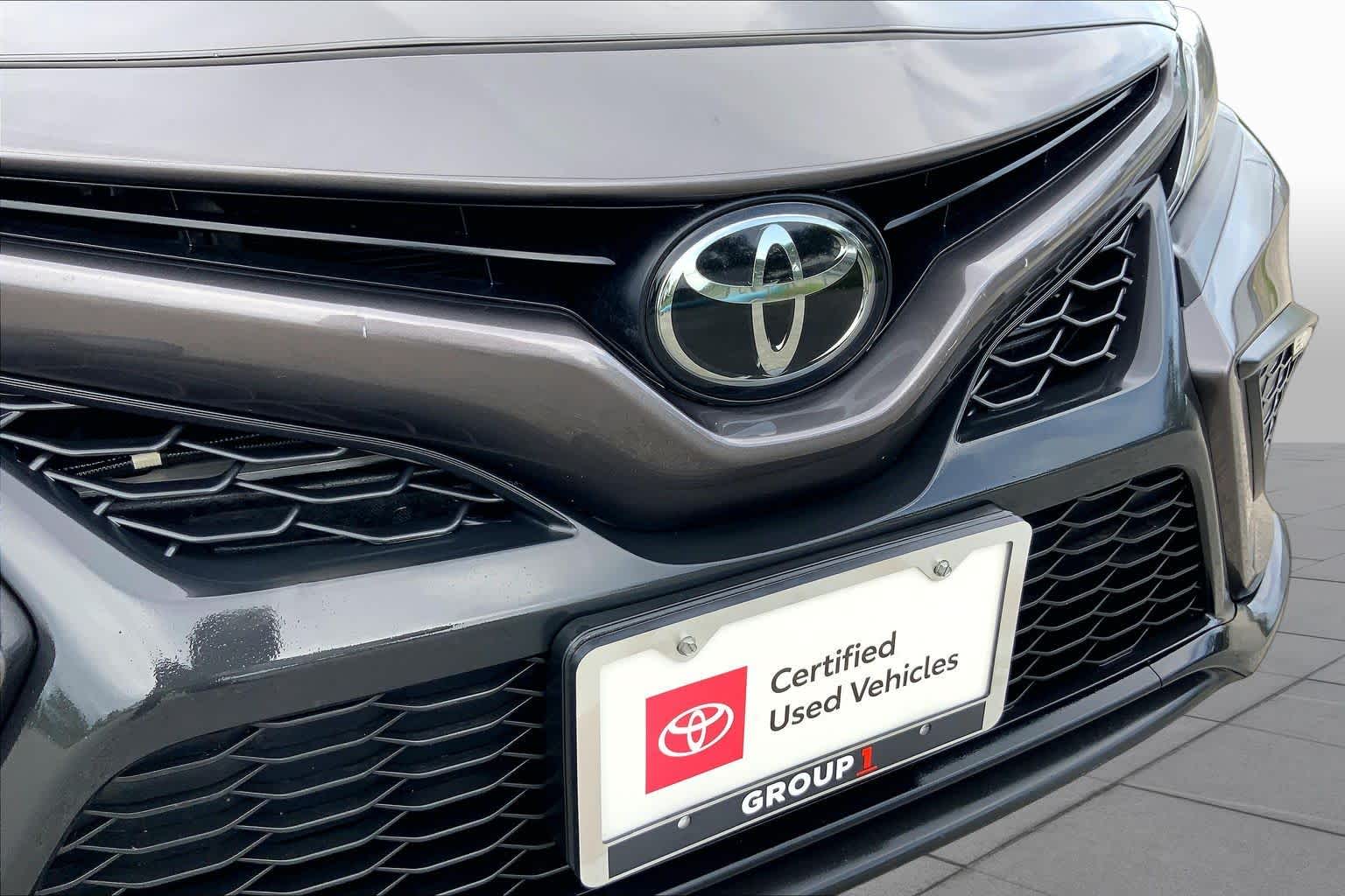 2023 Toyota Camry SE Predawn Gray Mica at Group 1 Toyota Southwest