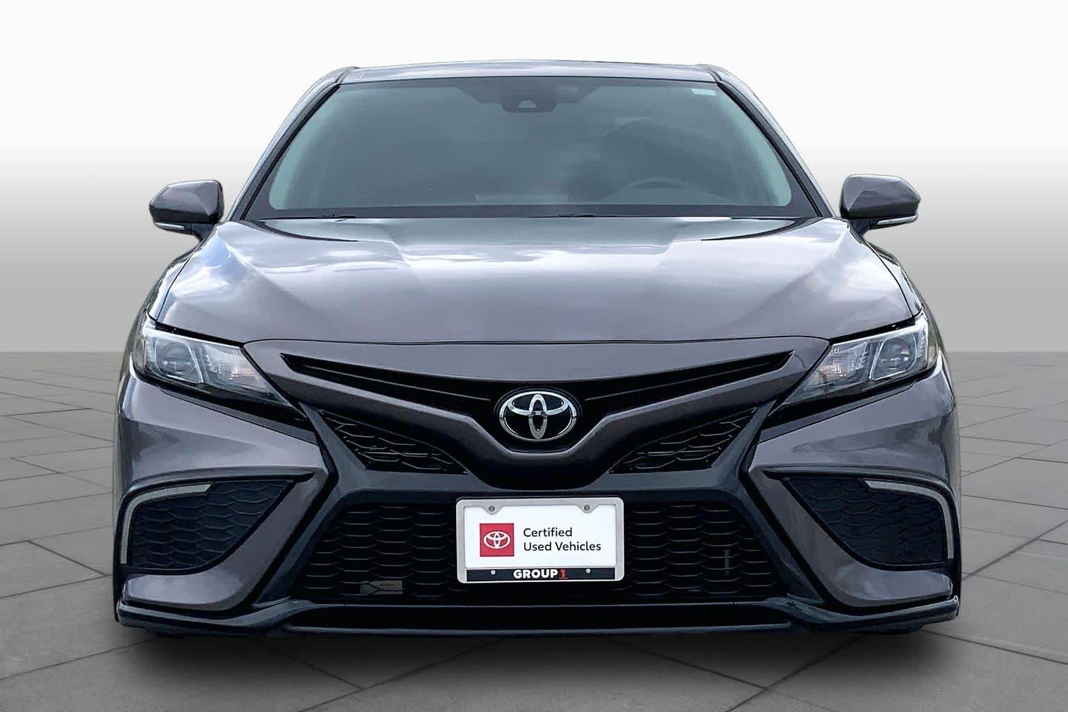 2023 Toyota Camry SE Predawn Gray Mica at Group 1 Toyota Southwest