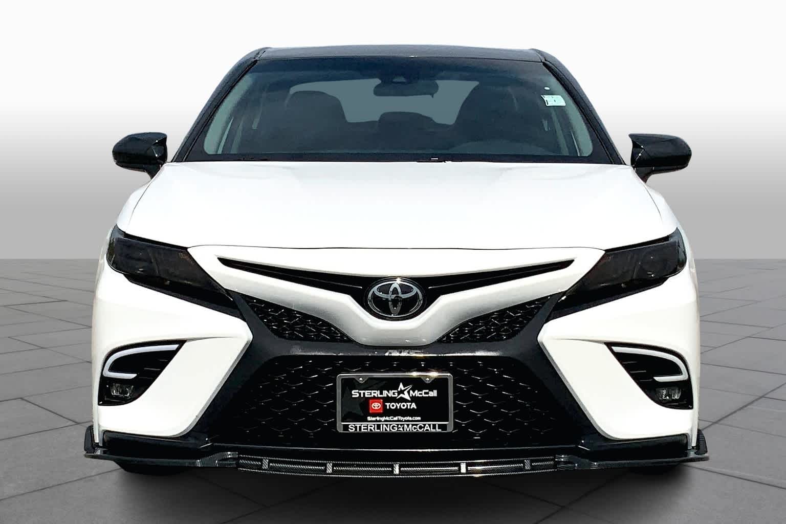 2020 Toyota Camry SE Nightshade Super White at Group 1 Toyota Southwest