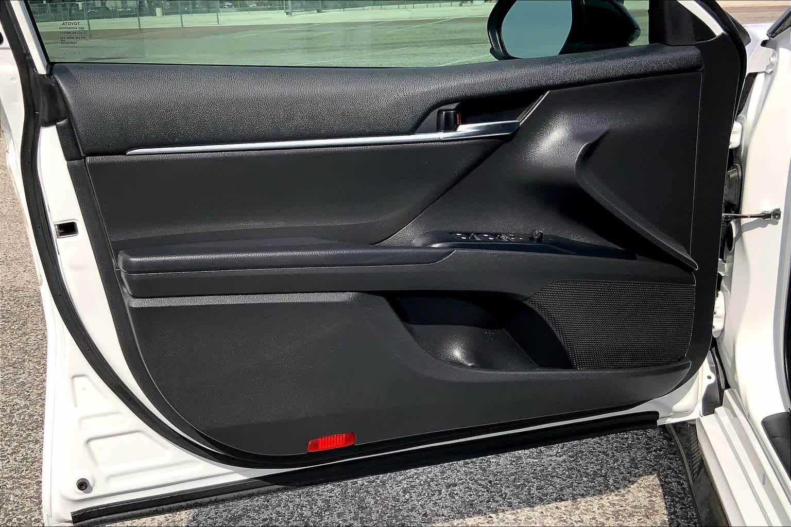 2020 Toyota Camry SE Nightshade Super White at Group 1 Toyota Southwest