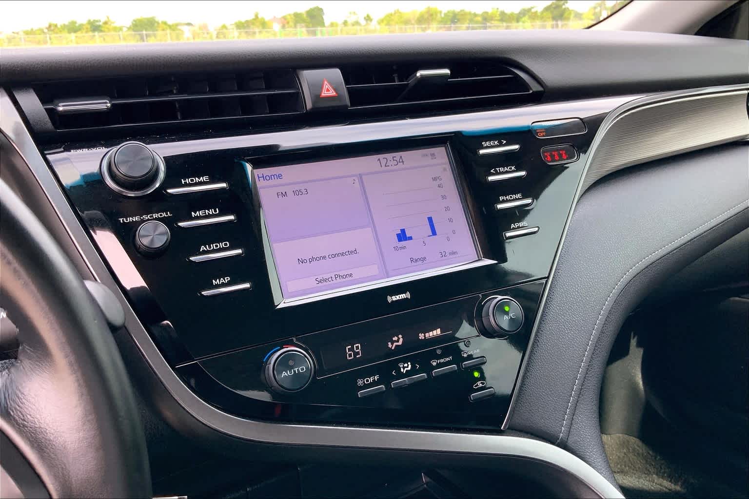 2020 Toyota Camry SE Nightshade Super White at Group 1 Toyota Southwest