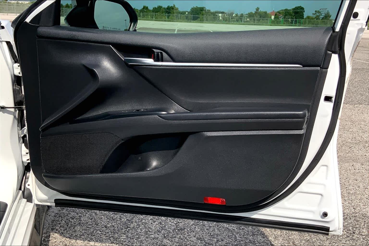 2020 Toyota Camry SE Nightshade Super White at Group 1 Toyota Southwest