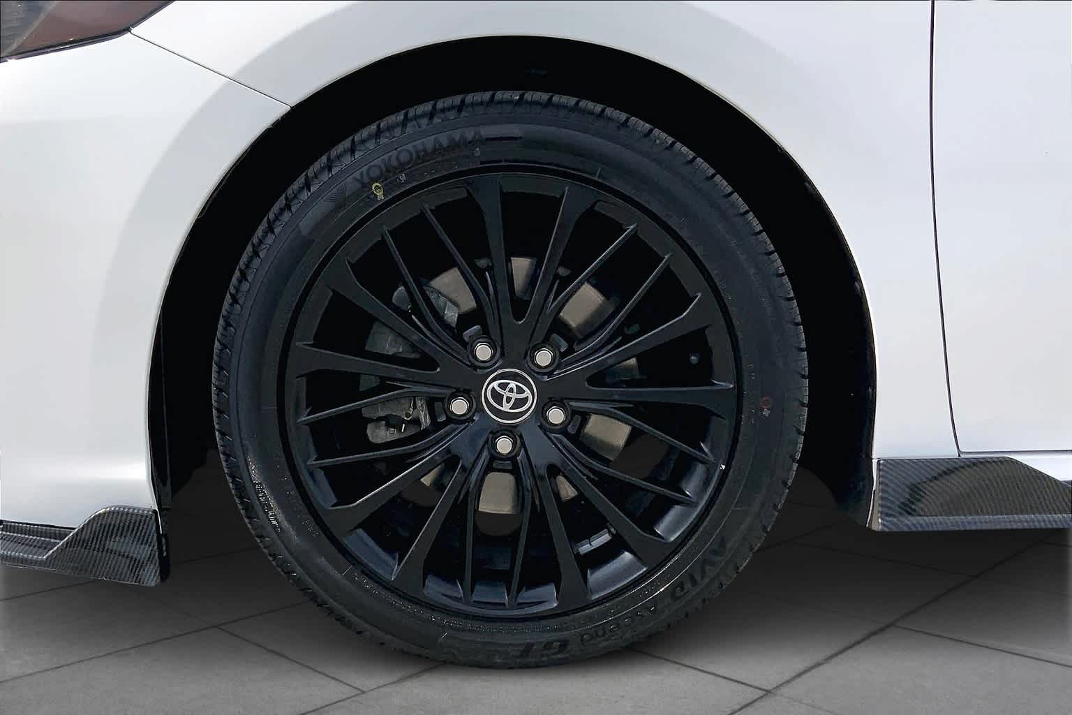 2020 Toyota Camry SE Nightshade Super White at Group 1 Toyota Southwest