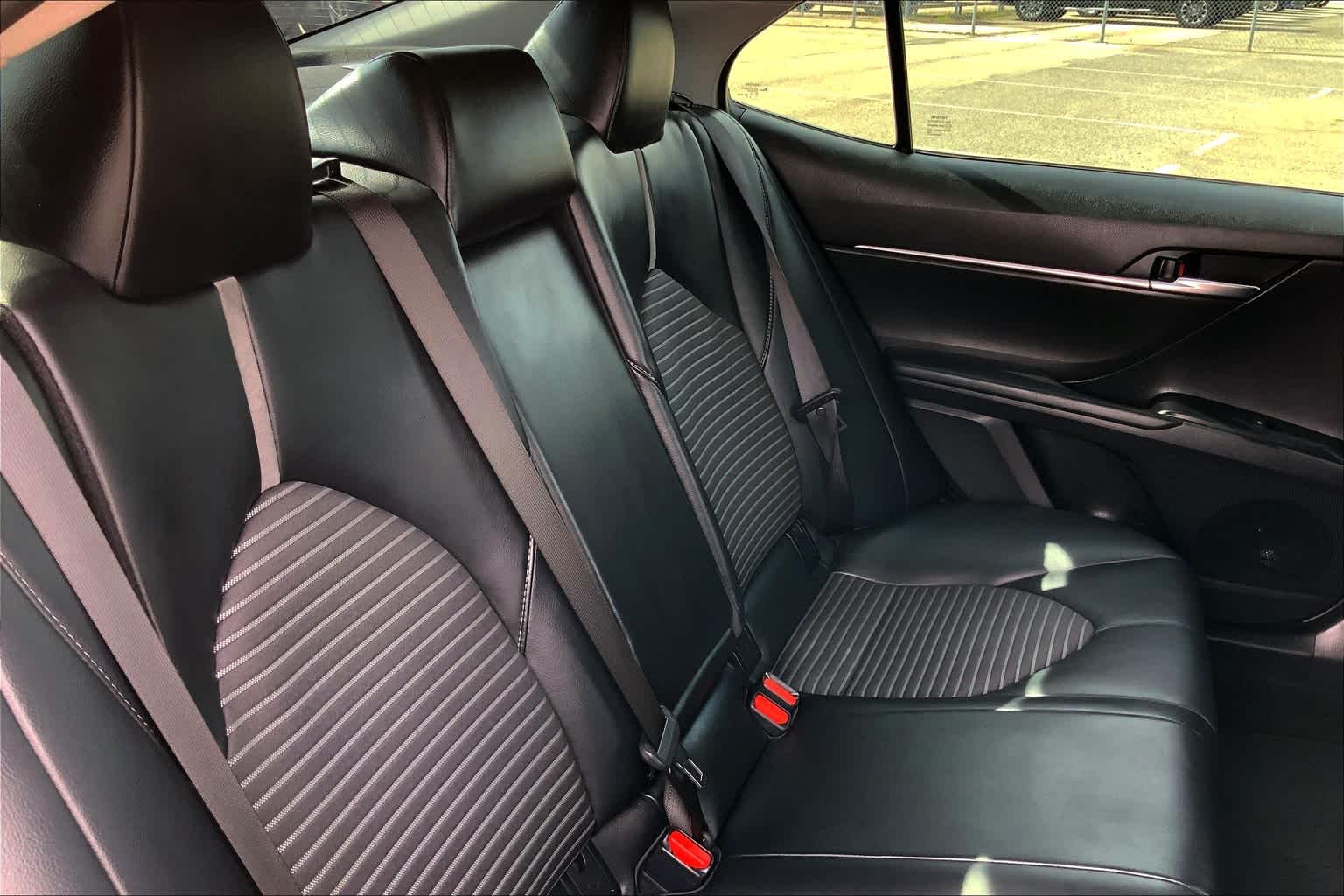 2020 Toyota Camry SE Nightshade Super White at Group 1 Toyota Southwest