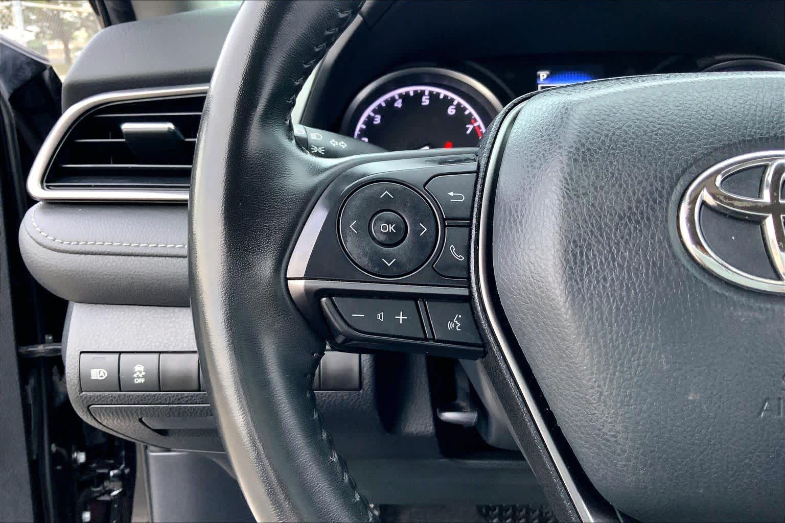 2023 Toyota Camry SE Midnight Black Metallic at Group 1 Toyota Southwest