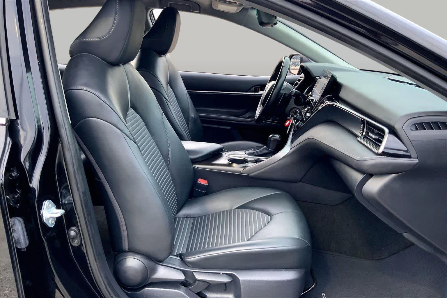 2023 Toyota Camry SE Midnight Black Metallic at Group 1 Toyota Southwest