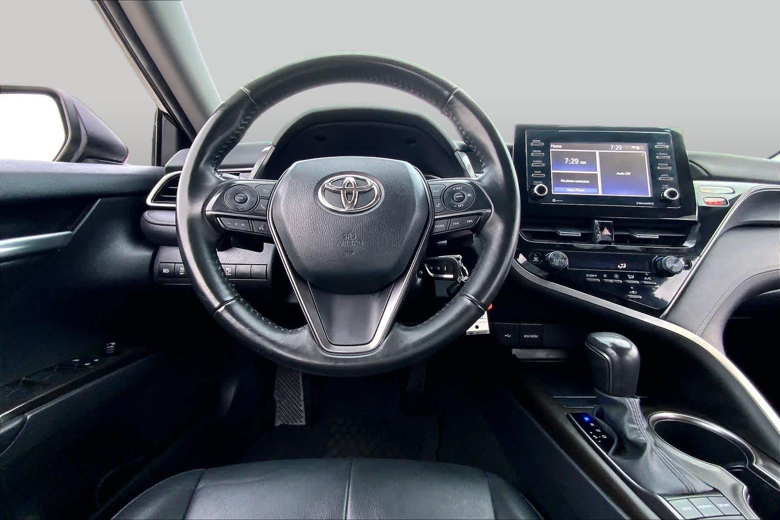 2023 Toyota Camry SE Midnight Black Metallic at Group 1 Toyota Southwest