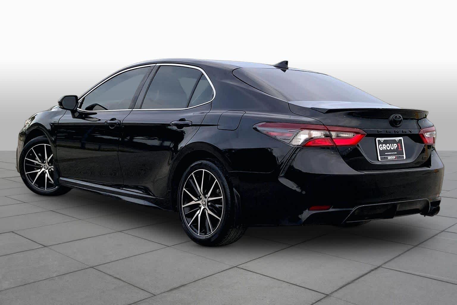 2023 Toyota Camry SE Midnight Black Metallic at Group 1 Toyota Southwest