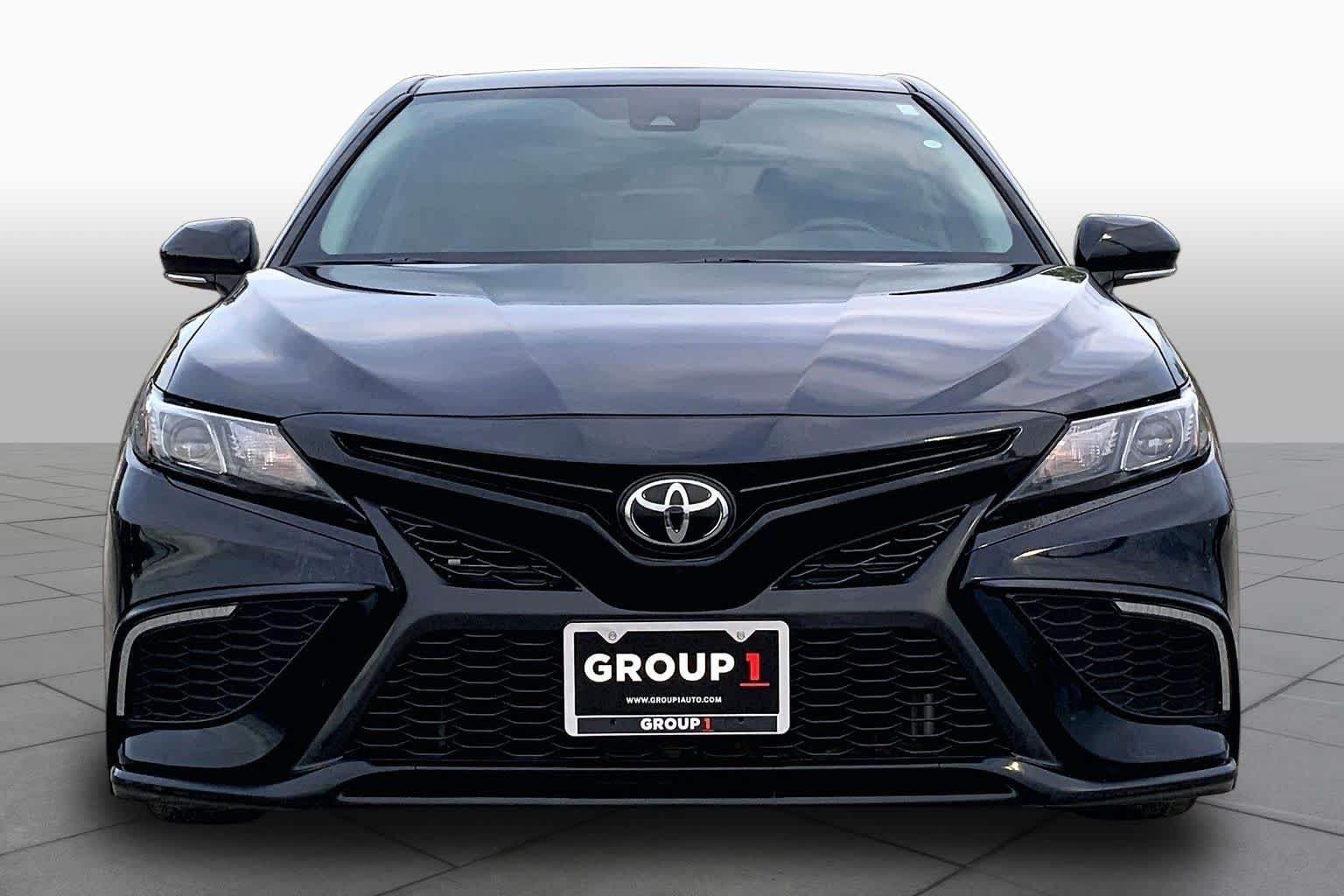2023 Toyota Camry SE Midnight Black Metallic at Group 1 Toyota Southwest