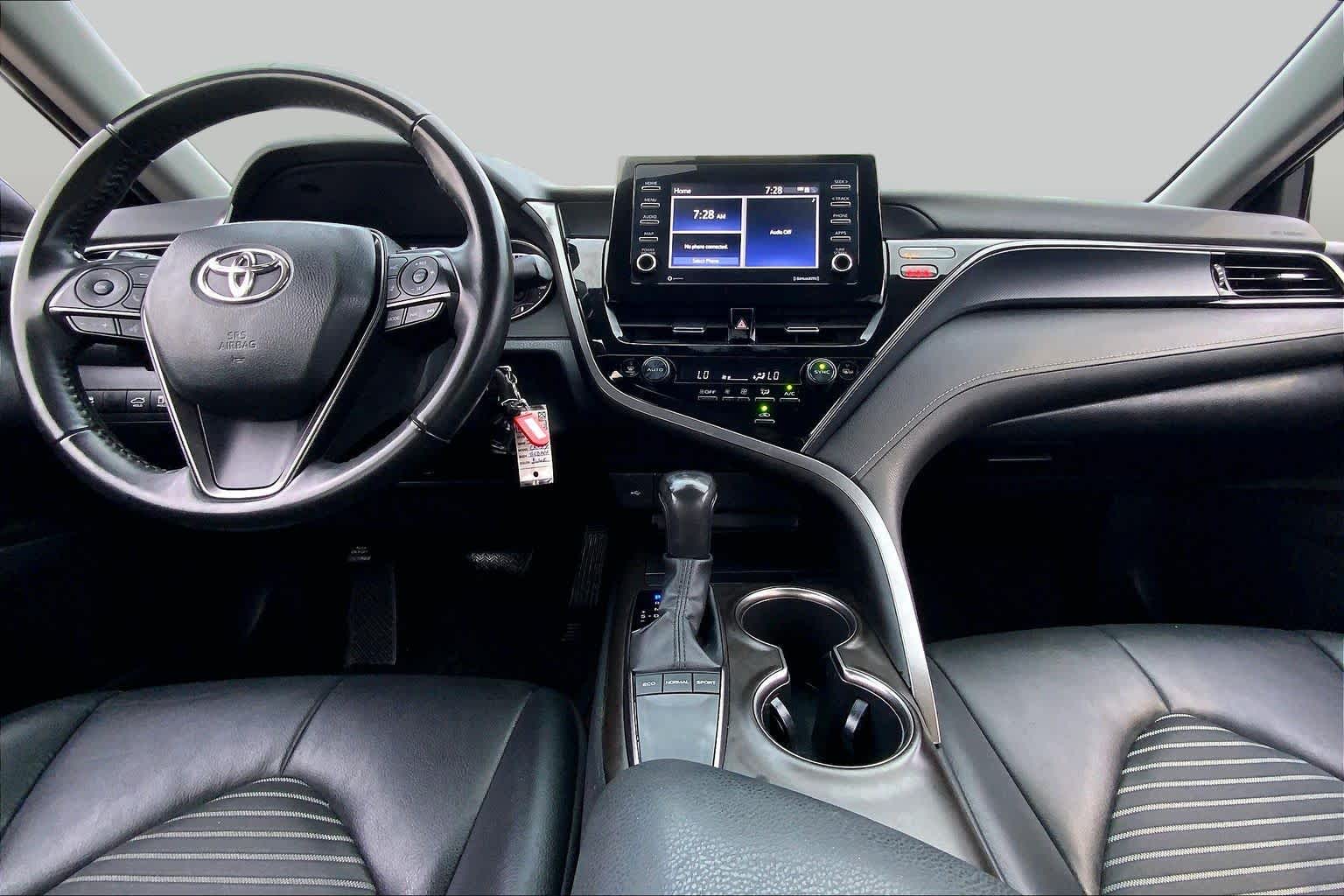 2023 Toyota Camry SE Midnight Black Metallic at Group 1 Toyota Southwest