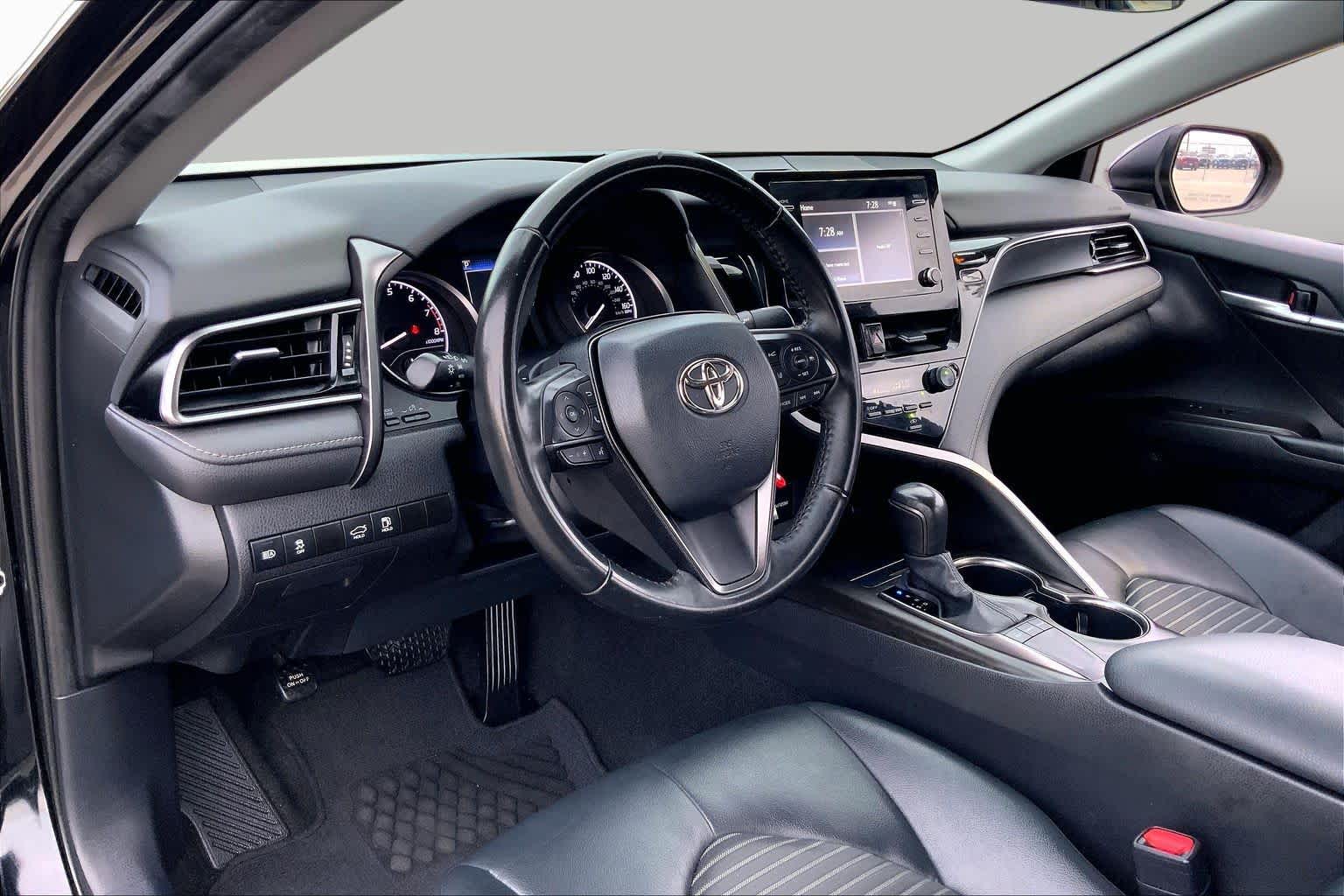 2023 Toyota Camry SE Midnight Black Metallic at Group 1 Toyota Southwest