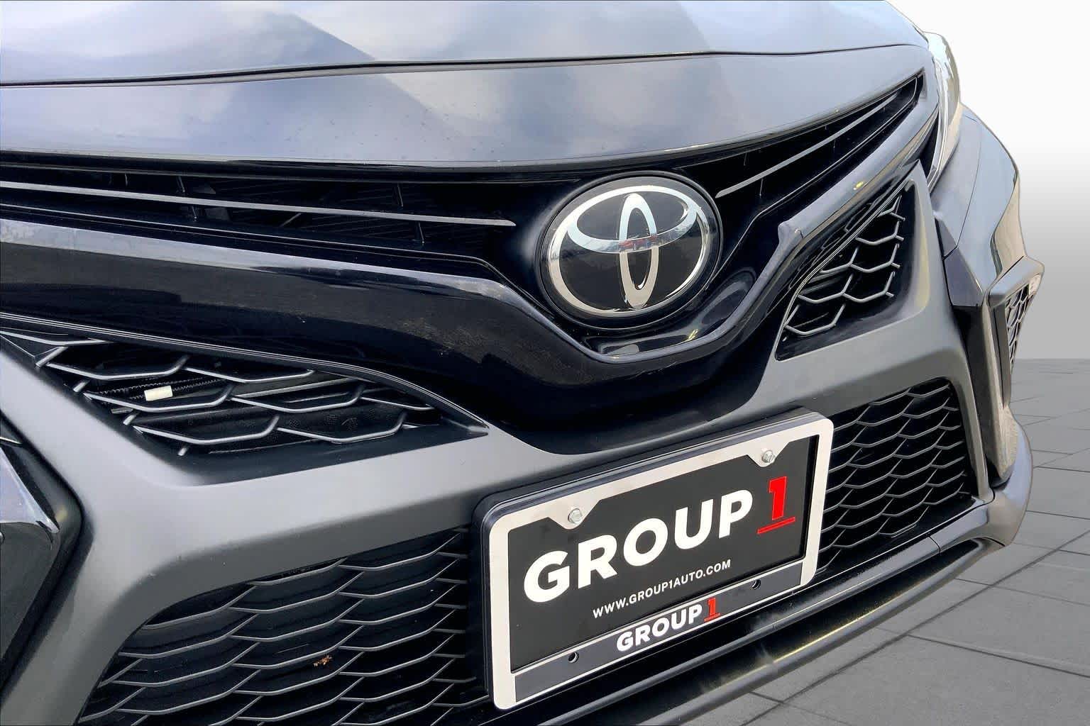 2023 Toyota Camry SE Midnight Black Metallic at Group 1 Toyota Southwest
