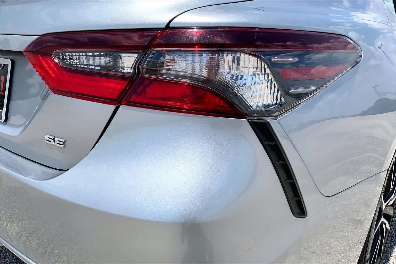 2021 Toyota Camry SE Celestial Silver Metallic at Sterling McCall Nissan