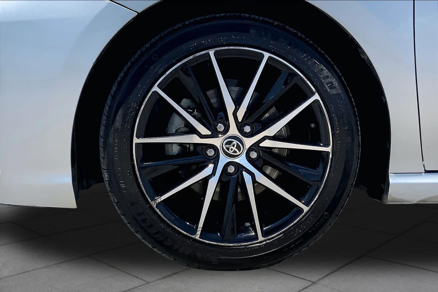 2021 Toyota Camry SE Celestial Silver Metallic at Sterling McCall Nissan