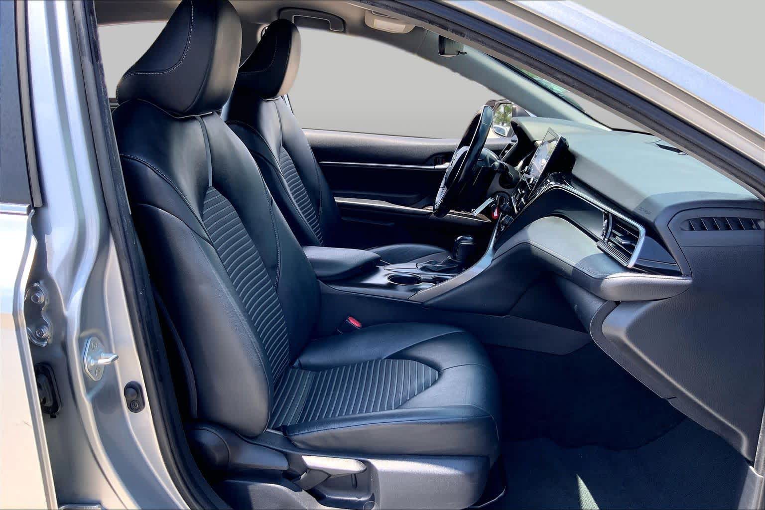 2021 Toyota Camry SE Celestial Silver Metallic at Sterling McCall Nissan