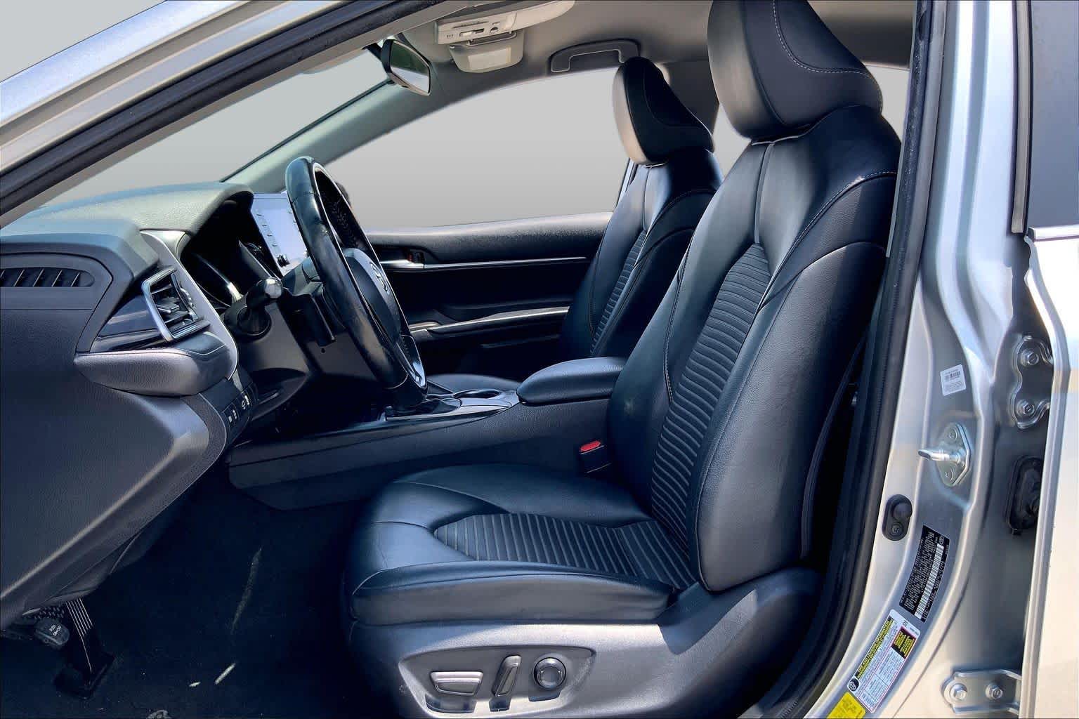 2021 Toyota Camry SE Celestial Silver Metallic at Sterling McCall Nissan