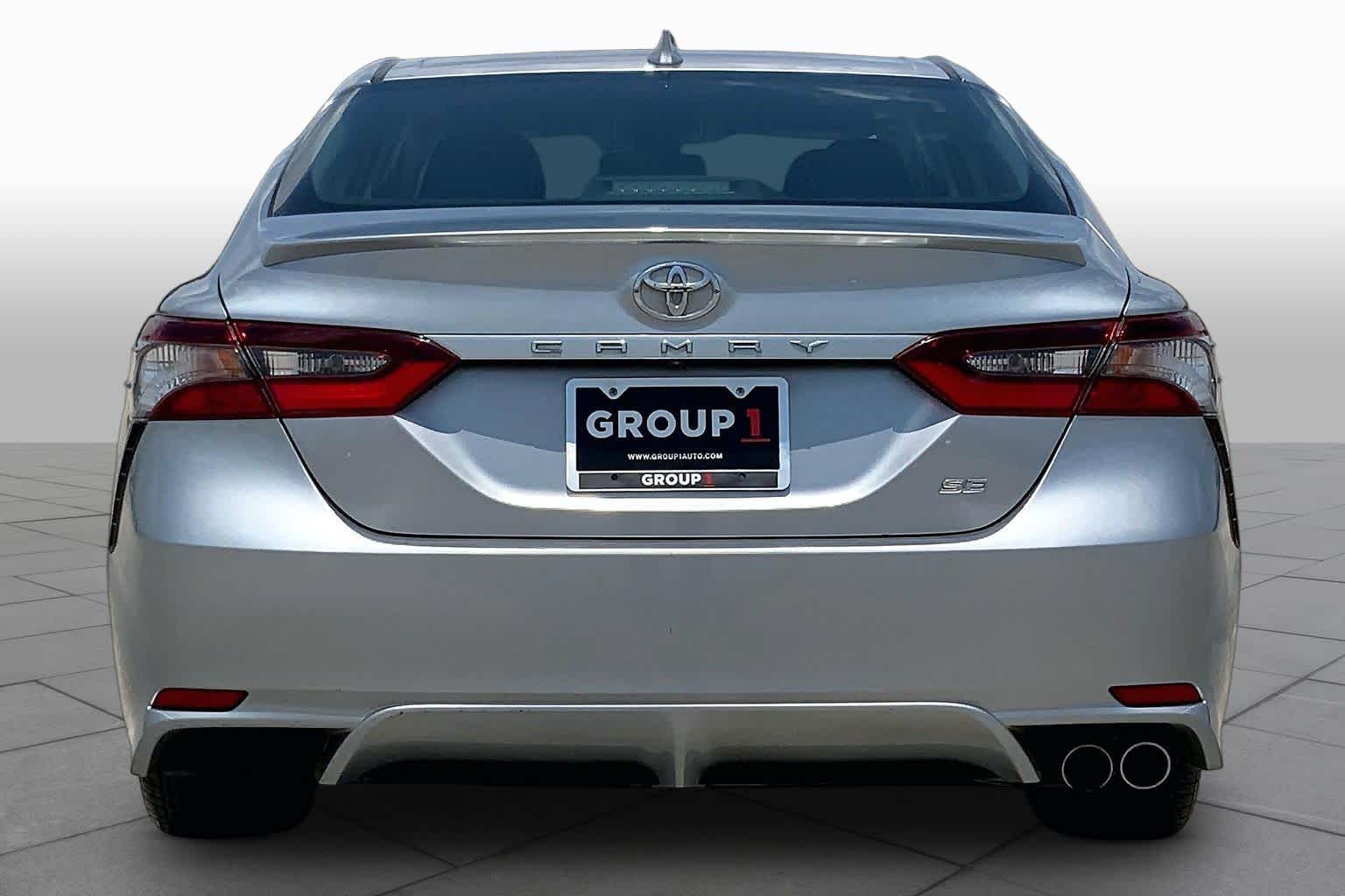 2021 Toyota Camry SE Celestial Silver Metallic at Sterling McCall Nissan