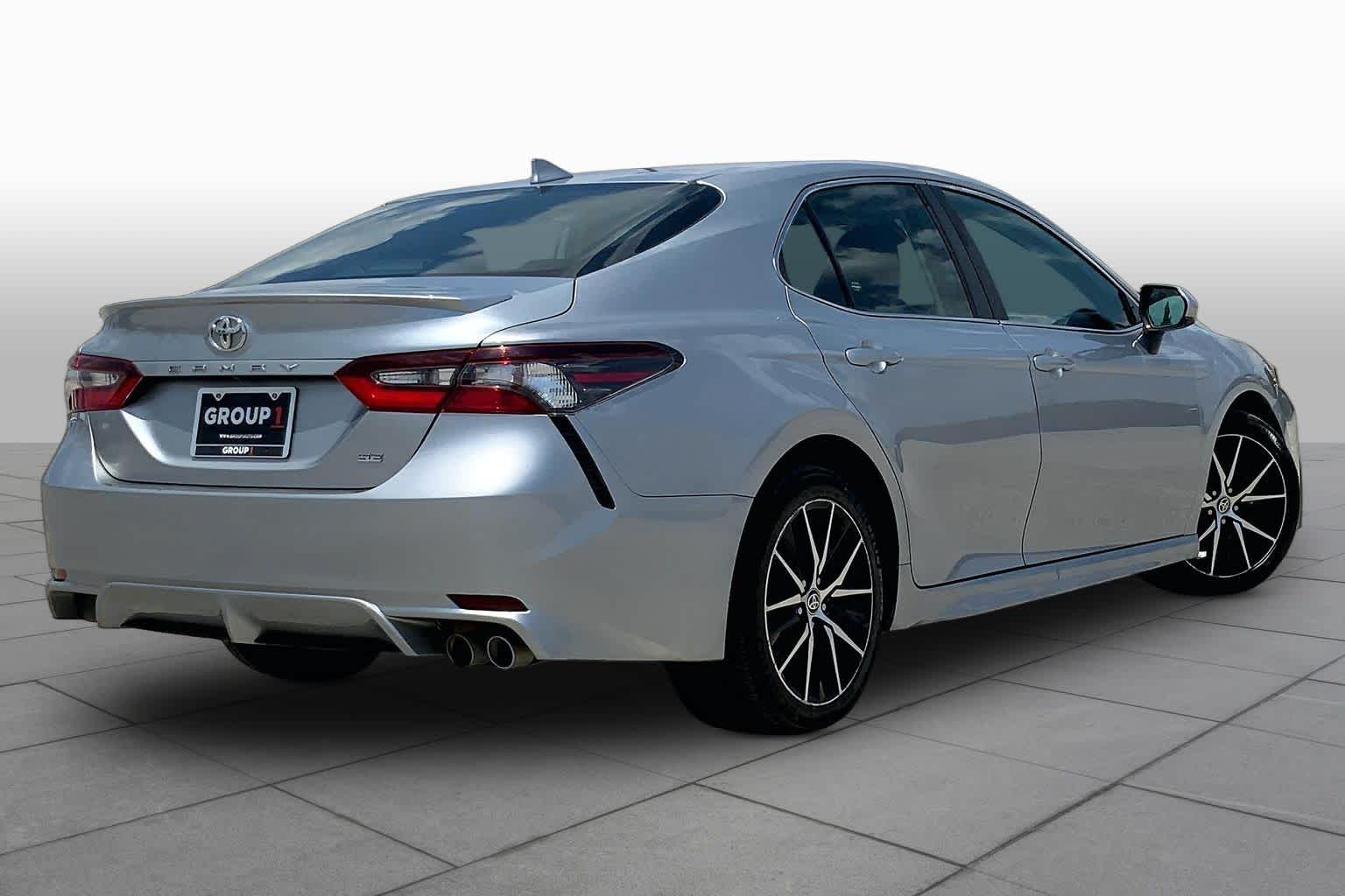 2021 Toyota Camry SE Celestial Silver Metallic at Sterling McCall Nissan