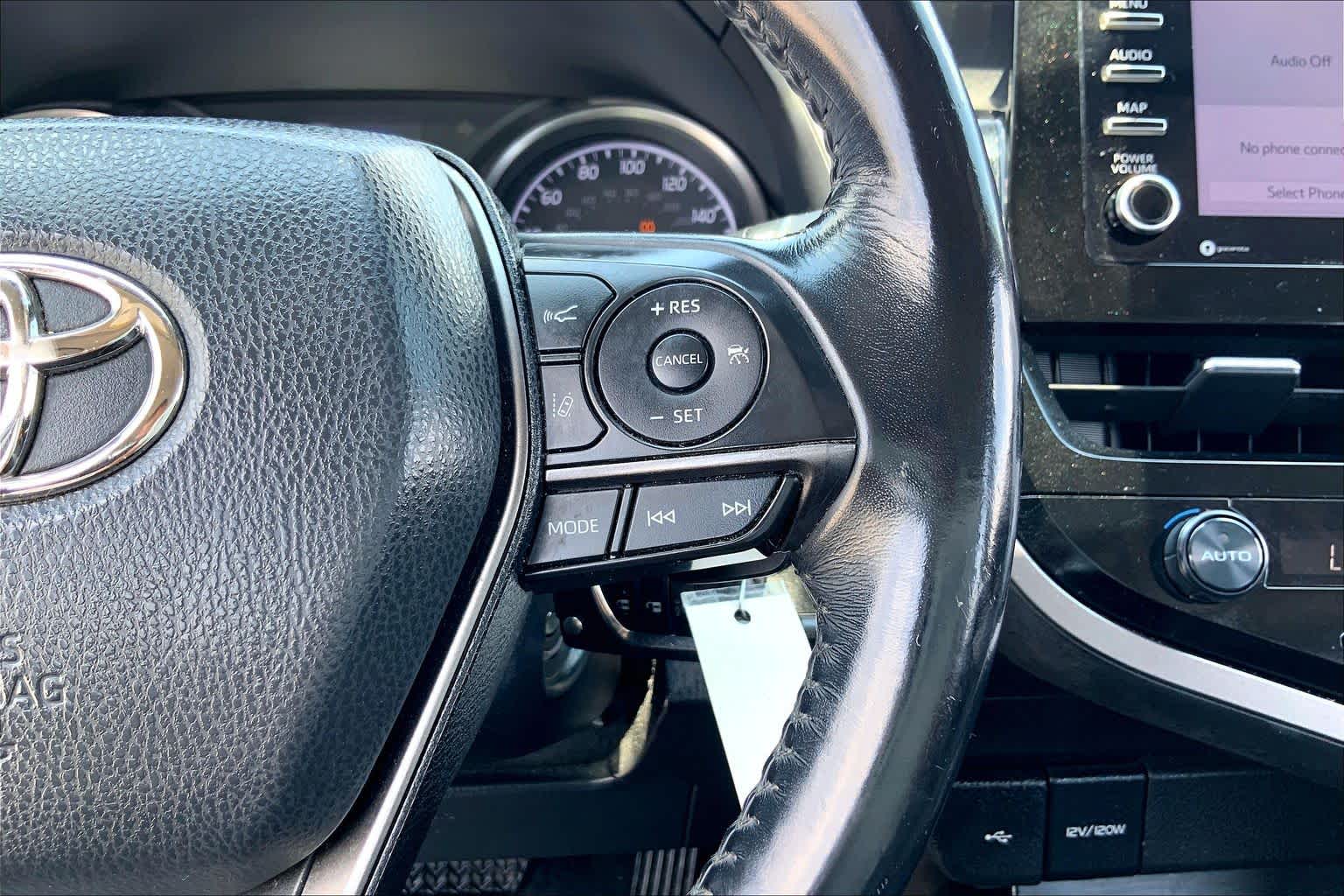 2021 Toyota Camry SE Celestial Silver Metallic at Sterling McCall Nissan