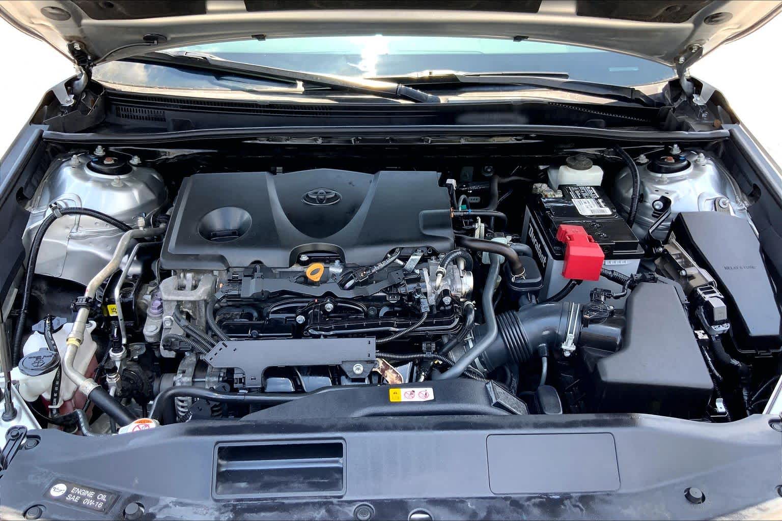 2021 Toyota Camry SE Celestial Silver Metallic at Sterling McCall Nissan