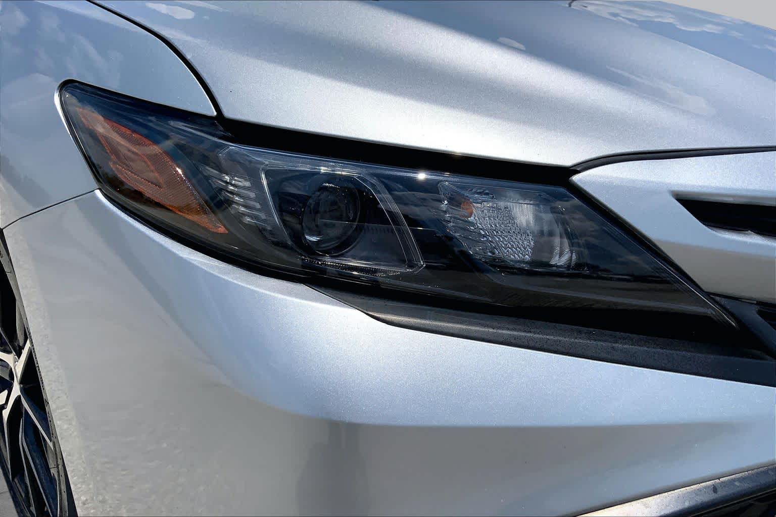 2021 Toyota Camry SE Celestial Silver Metallic at Sterling McCall Nissan