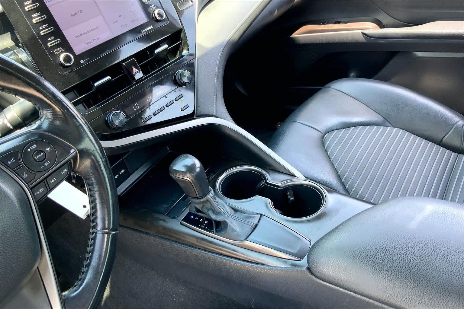 2021 Toyota Camry SE Celestial Silver Metallic at Sterling McCall Nissan