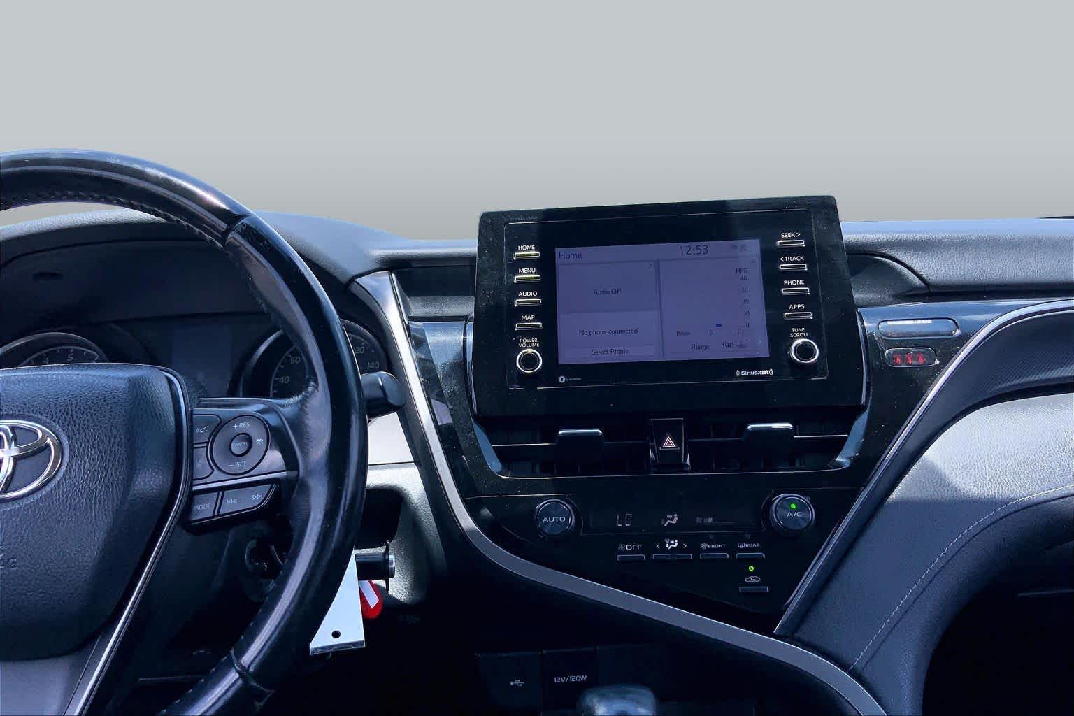 2021 Toyota Camry SE Celestial Silver Metallic at Sterling McCall Nissan