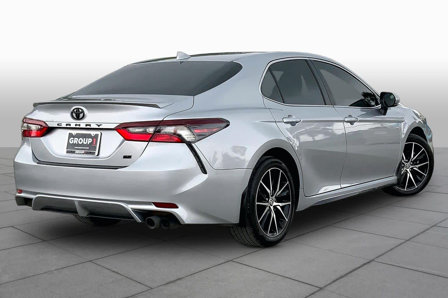 2024 Toyota Camry SE Celestial Silver Metallic at Group 1 Toyota Southwest
