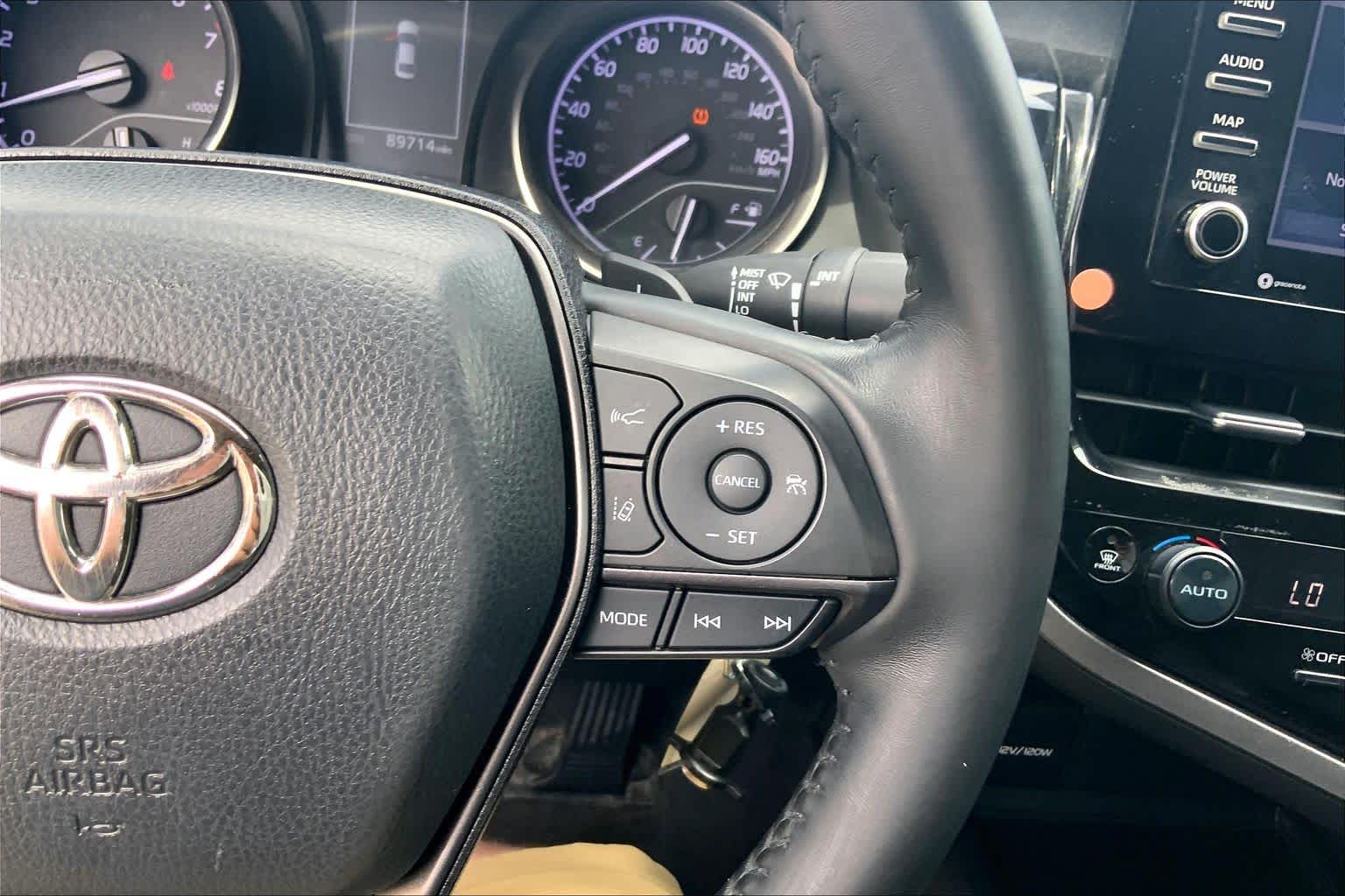2022 Toyota Camry SE Celestial Silver Metallic at Group 1 Toyota Southwest
