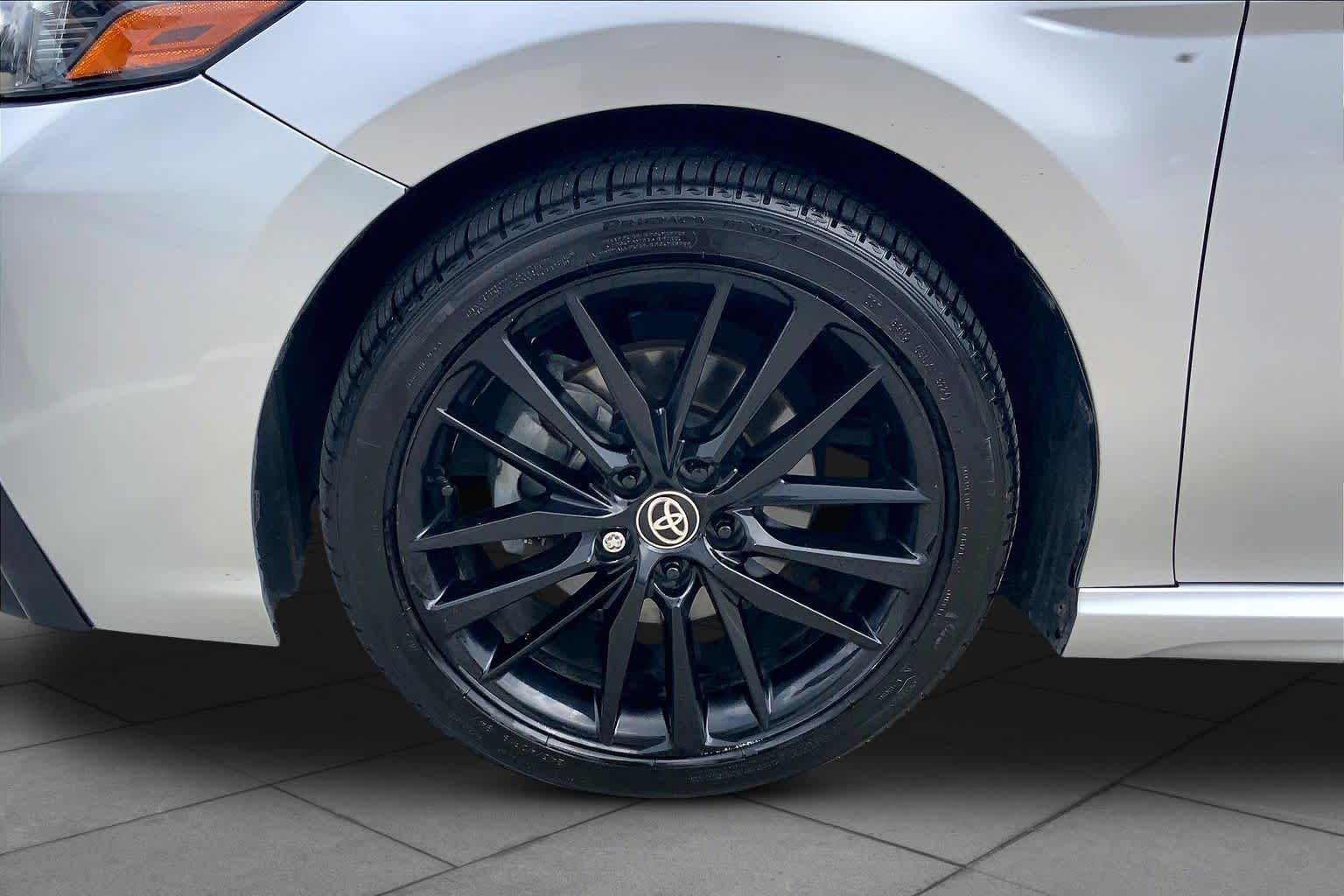 2022 Toyota Camry SE Celestial Silver Metallic at Group 1 Toyota Southwest
