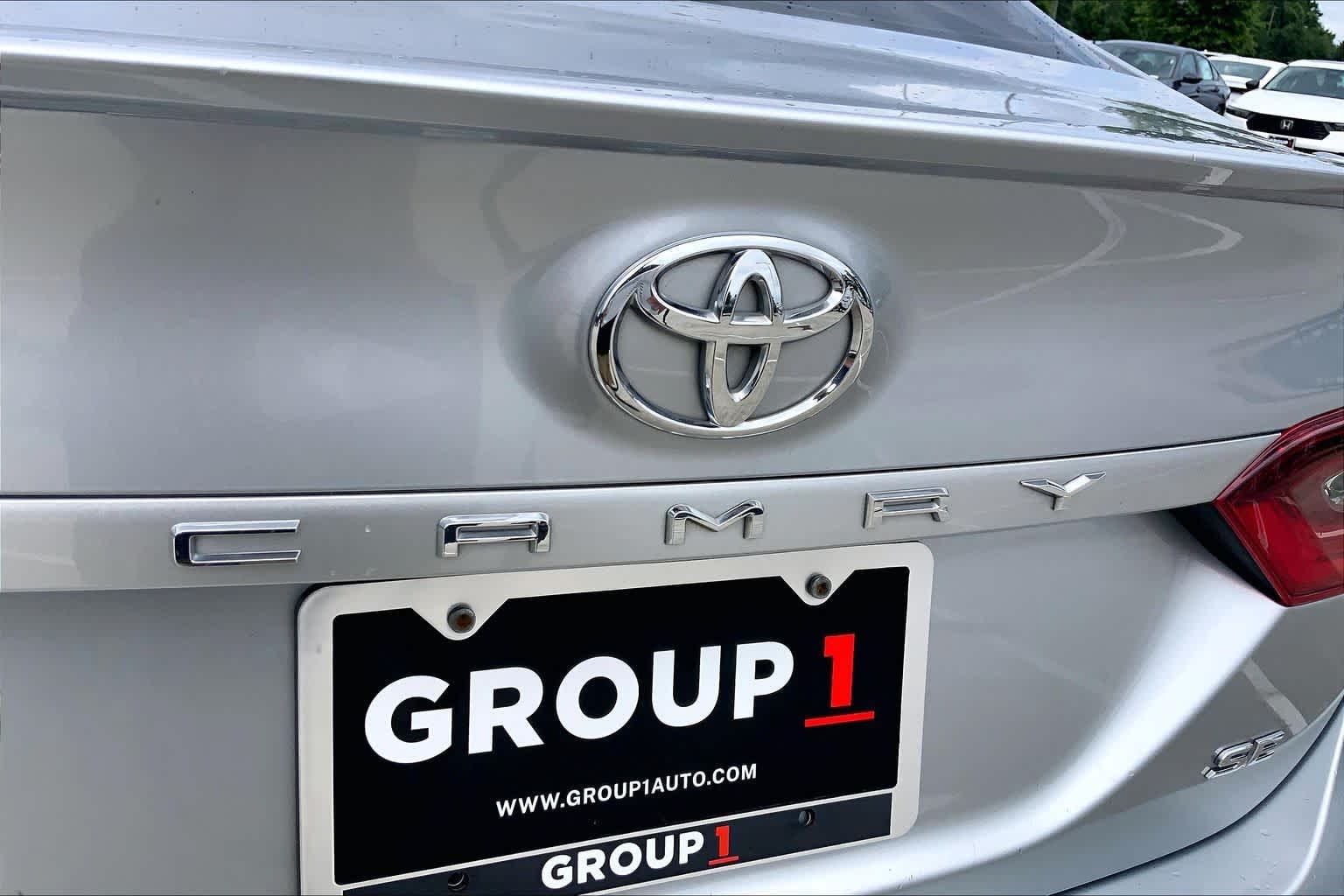 2022 Toyota Camry SE Celestial Silver Metallic at Group 1 Toyota Southwest