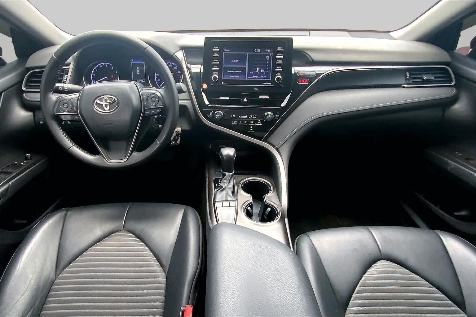 2022 Toyota Camry SE Celestial Silver Metallic at Group 1 Toyota Southwest