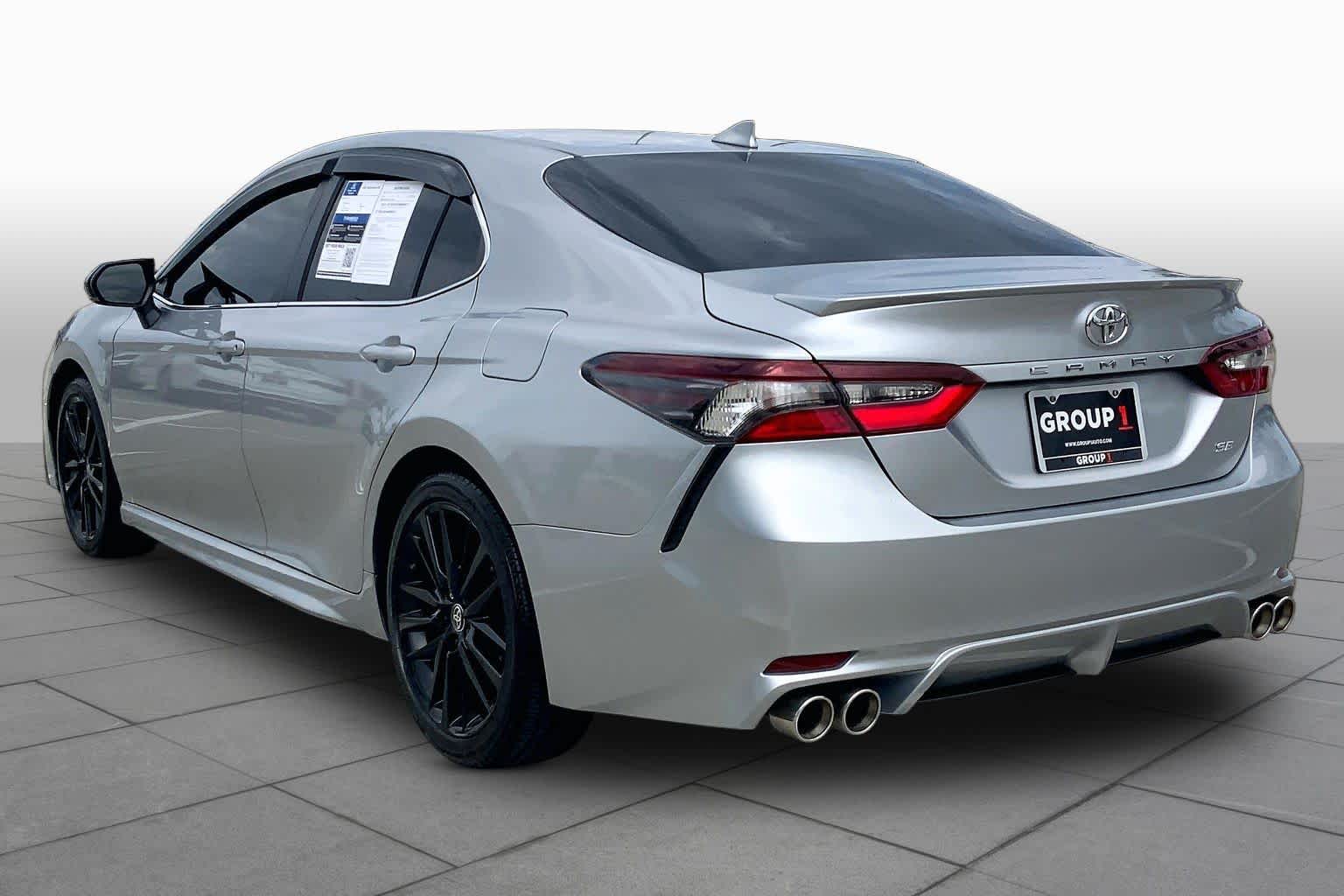 2022 Toyota Camry SE Celestial Silver Metallic at Group 1 Toyota Southwest