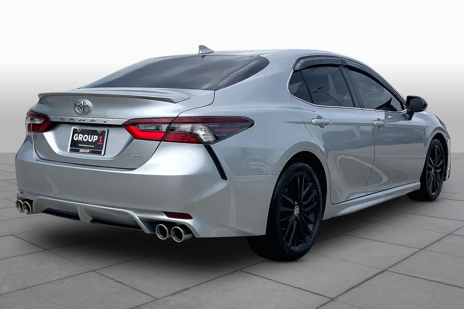 2022 Toyota Camry SE Celestial Silver Metallic at Group 1 Toyota Southwest