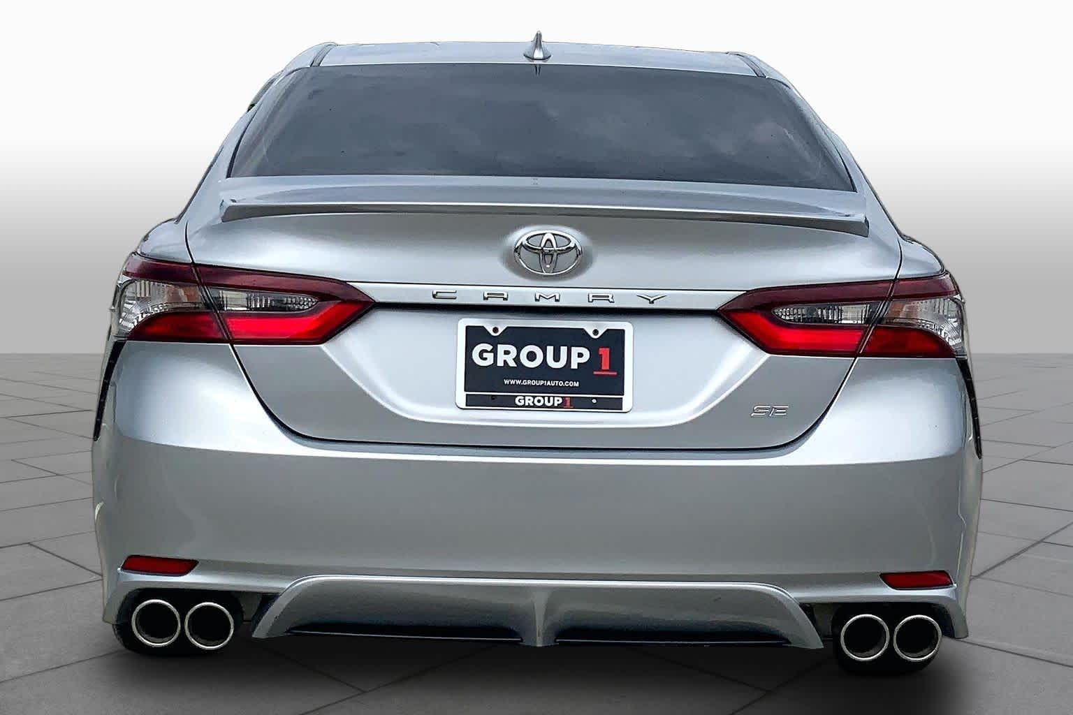 2022 Toyota Camry SE Celestial Silver Metallic at Group 1 Toyota Southwest