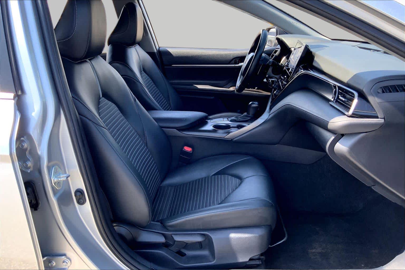 2022 Toyota Camry SE Celestial Silver Metallic at Group 1 Toyota Southwest