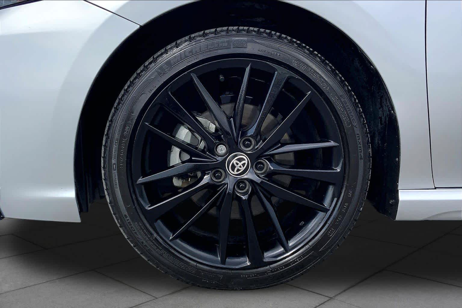 2022 Toyota Camry SE Celestial Silver Metallic at Group 1 Toyota Southwest