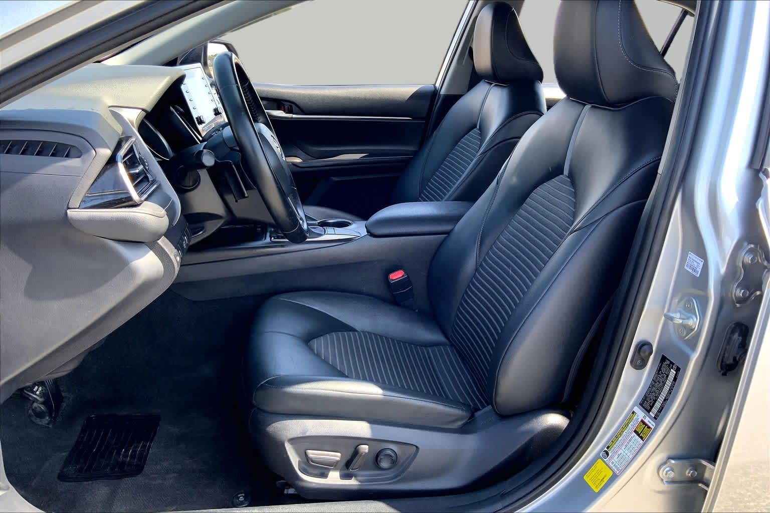 2022 Toyota Camry SE Celestial Silver Metallic at Group 1 Toyota Southwest