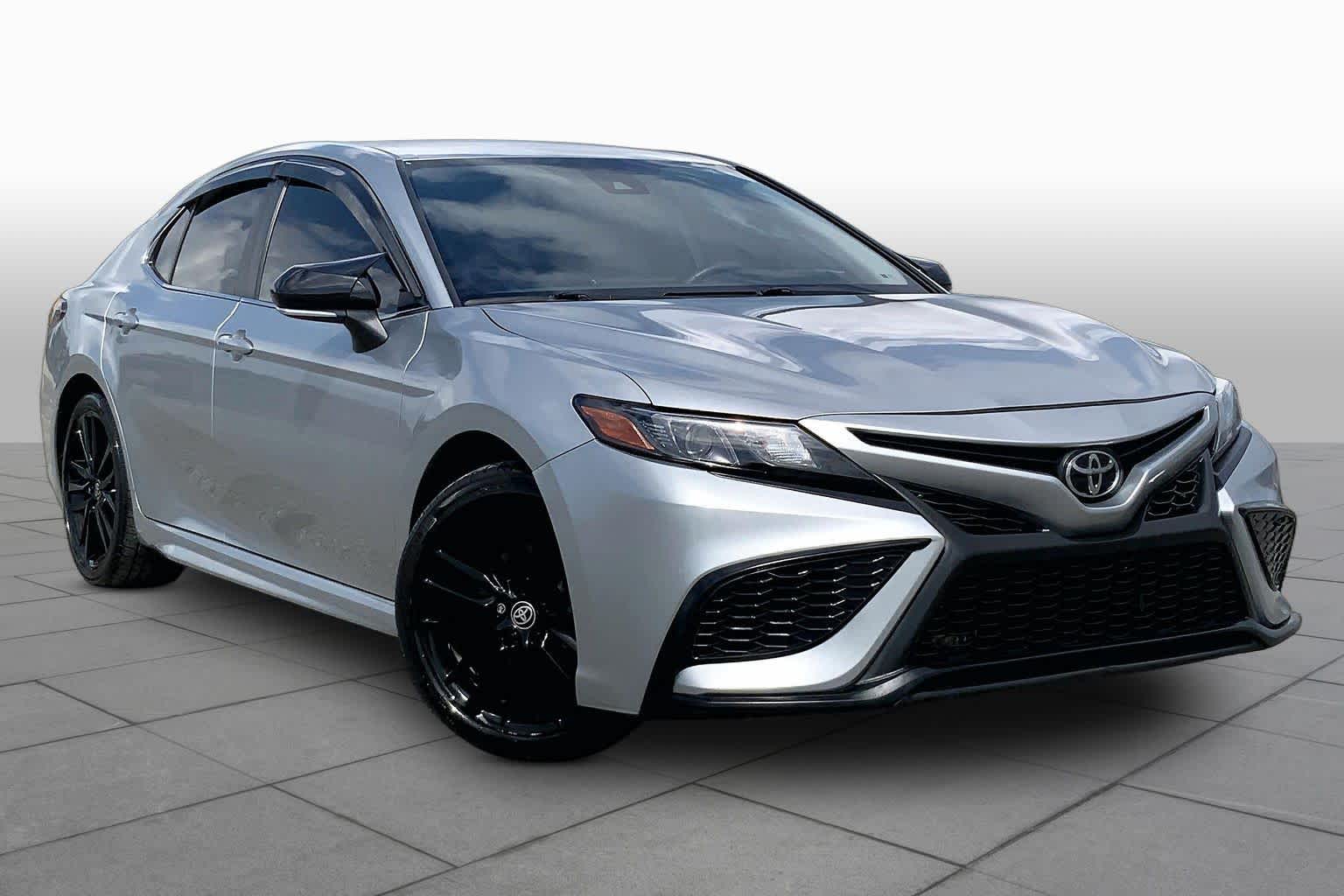 2022 Toyota Camry SE Celestial Silver Metallic at Group 1 Toyota Southwest