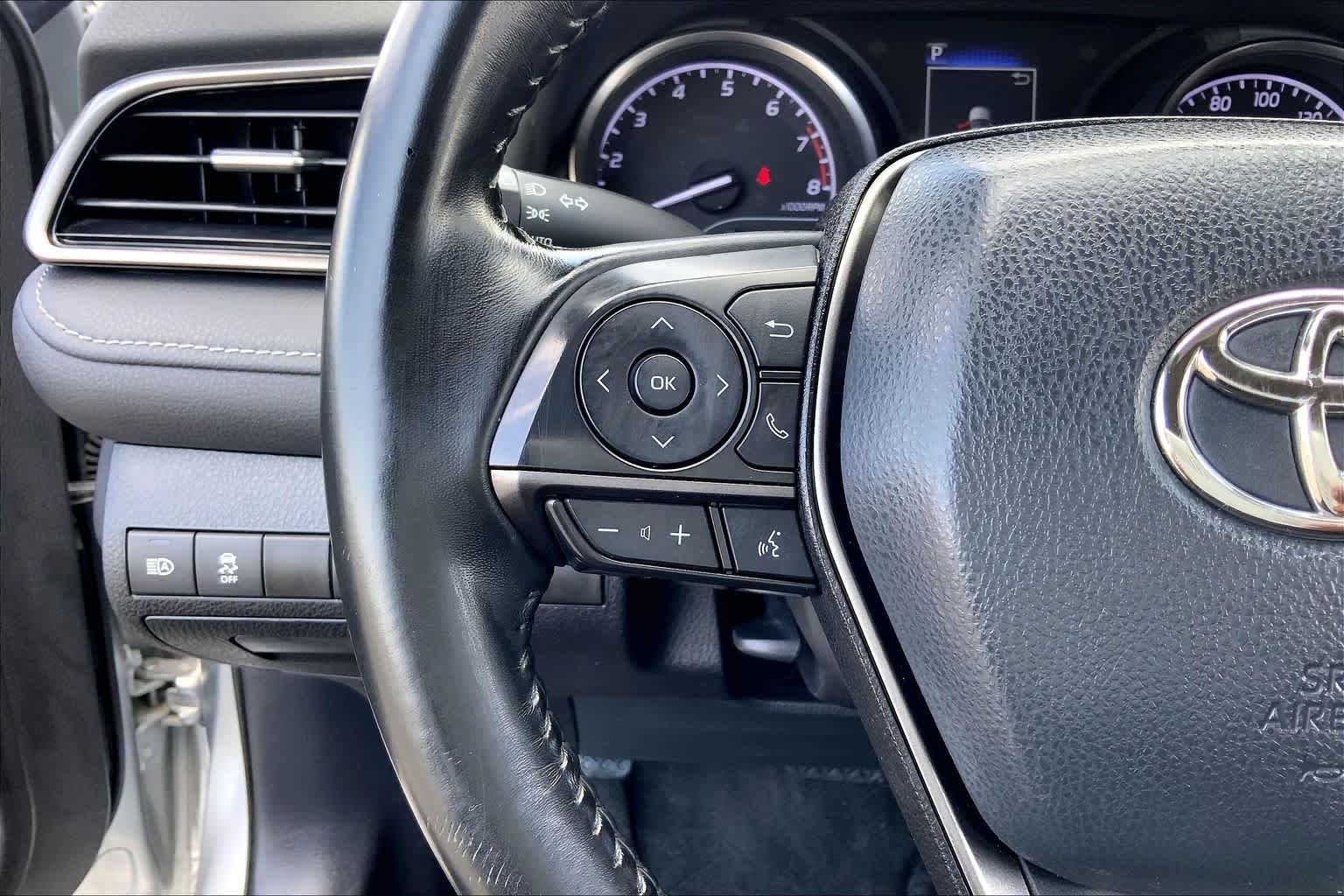 2022 Toyota Camry SE Celestial Silver Metallic at Group 1 Toyota Southwest