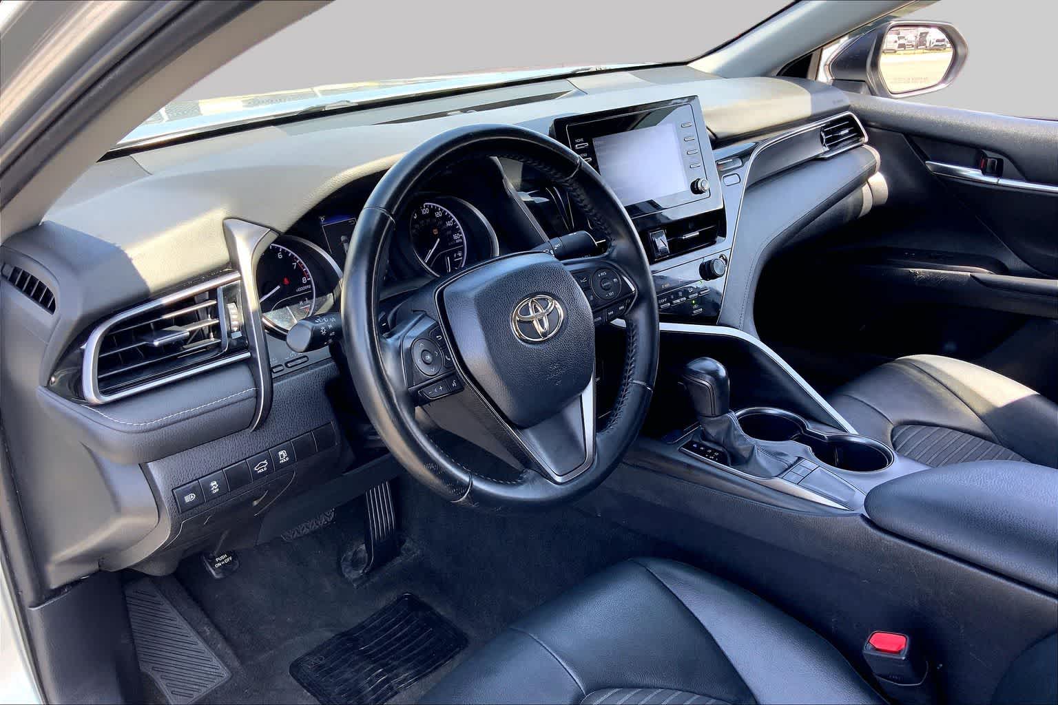 2022 Toyota Camry SE Celestial Silver Metallic at AutoNation USA Houston