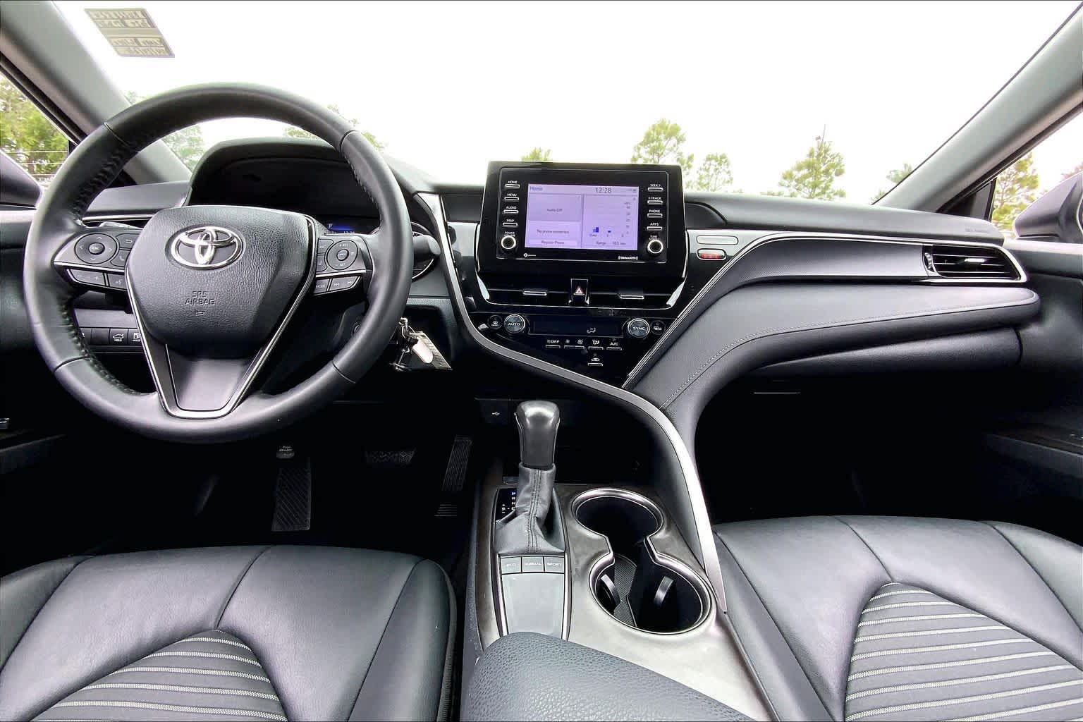 2024 Toyota Camry SE Celestial Silver Metallic at AutoNation Toyota Gulf Fwy