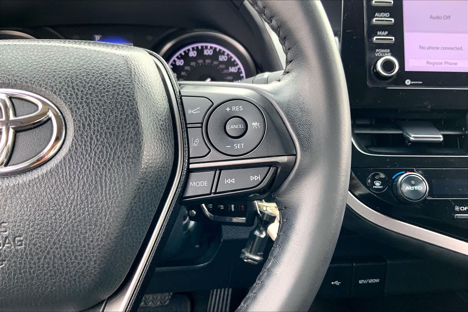 2024 Toyota Camry SE Celestial Silver Metallic at AutoNation Toyota Gulf Fwy